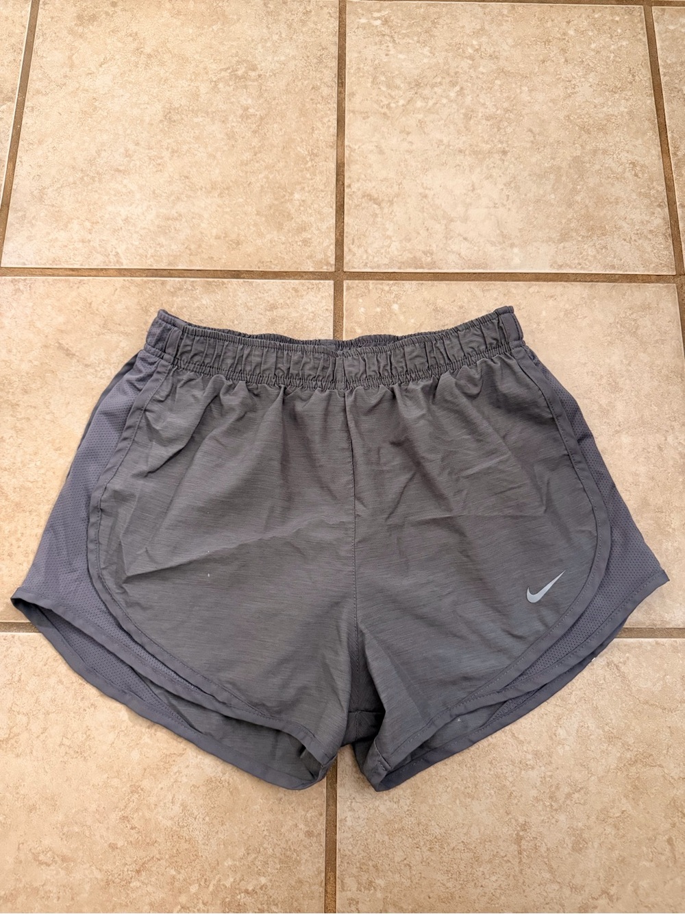 Nike Dri-FIT Gray Running Shorts
